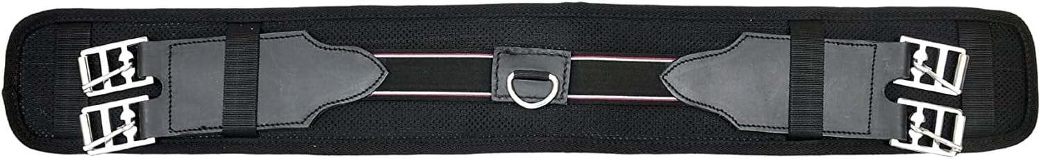 Treeless English Horse Saddle 18 Inch Black With Stirrups