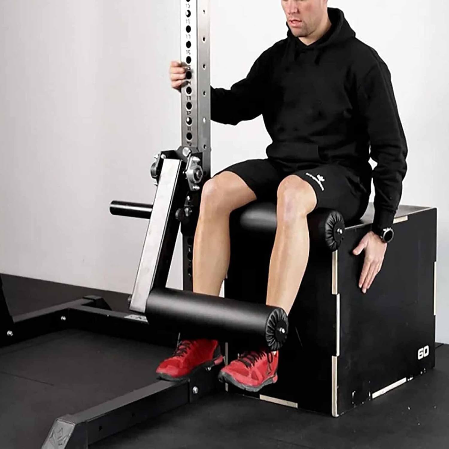 Plate Loaded Leg Extension Curl Rack Attachment 26mm Trainer