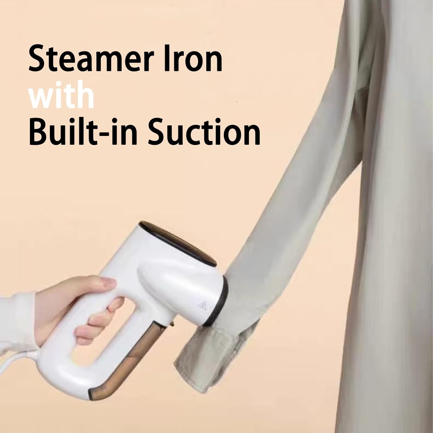 2 In 1 Garment Steamer Iron Suction Portable Wrinkle Remover 95ml