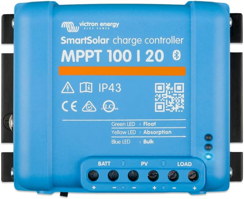 MPPT Solar Charge Controller 100V 20A Bluetooth 12V 24V 48V