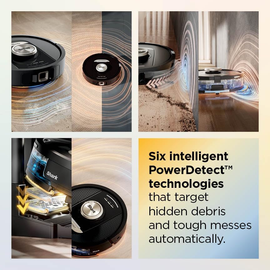 Robot Vacuum Mop Wet Dry Auto Clean Multi Surface Smart Cleaning