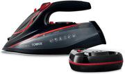 3100W Cordless Steam Iron Ceramic Soleplate 350ml Tank Auto Shutoff
