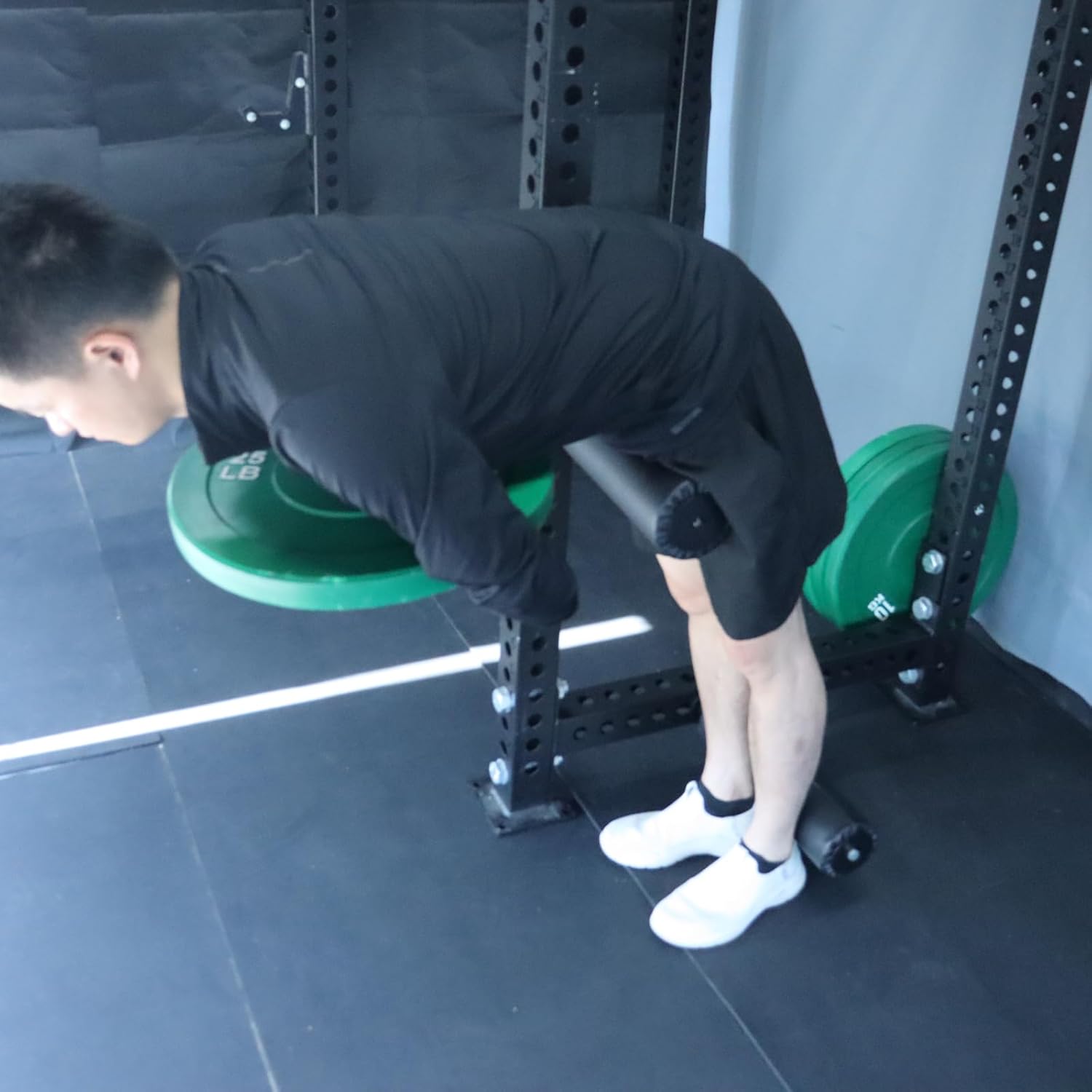 Single Leg Squat Roller Rack Attachment Bulgarian Split Trainer
