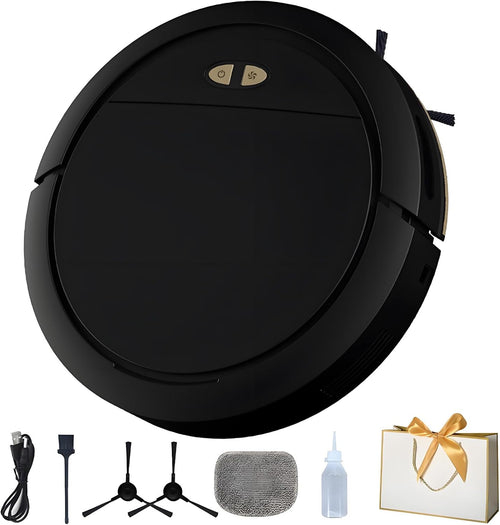 Robot Vacuum Mop Smart Mapping App Control Self Charging Slim Quiet