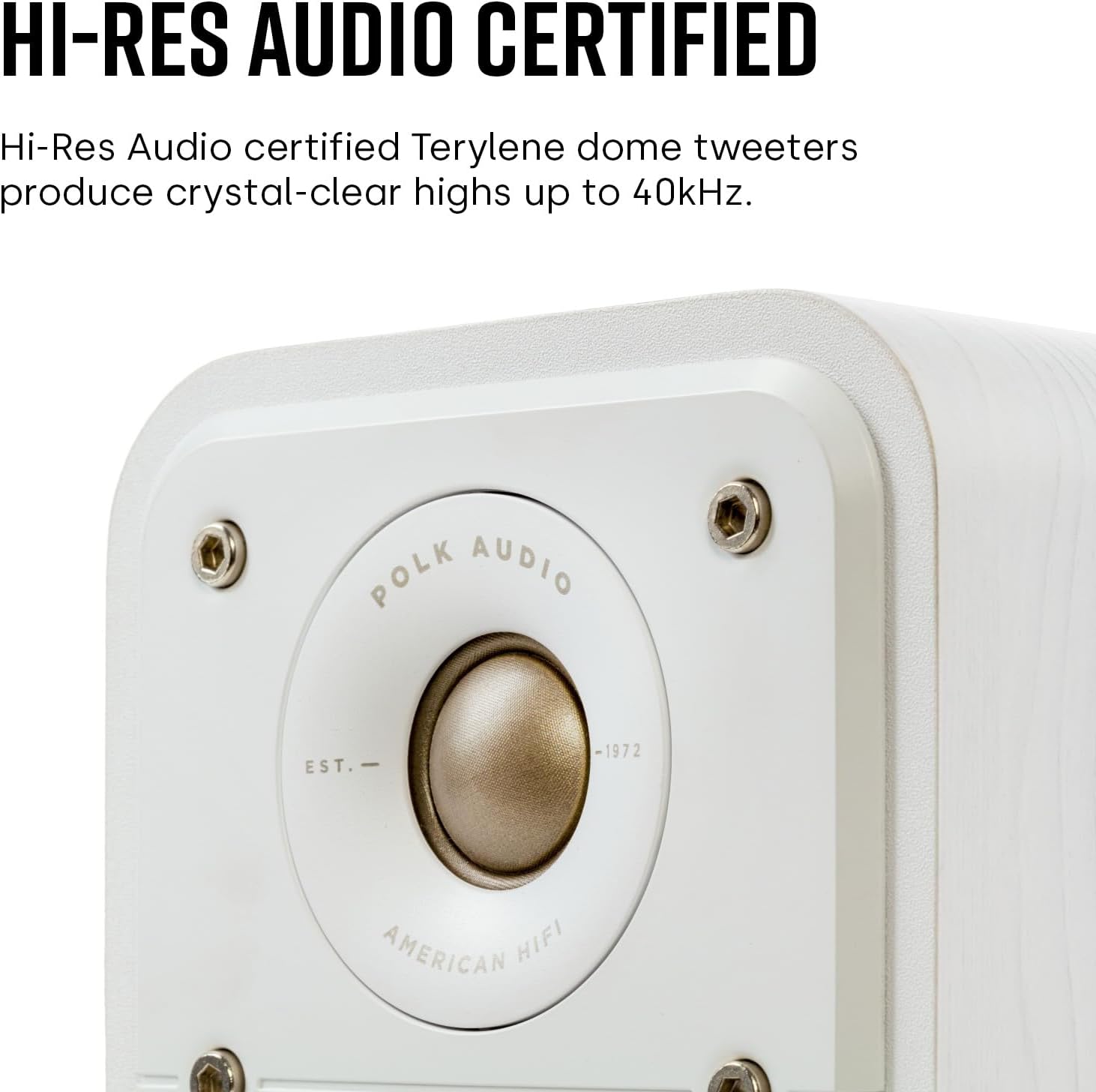 Surround Sound Speakers Pair Hi Res Dolby Atmos Wall Mount