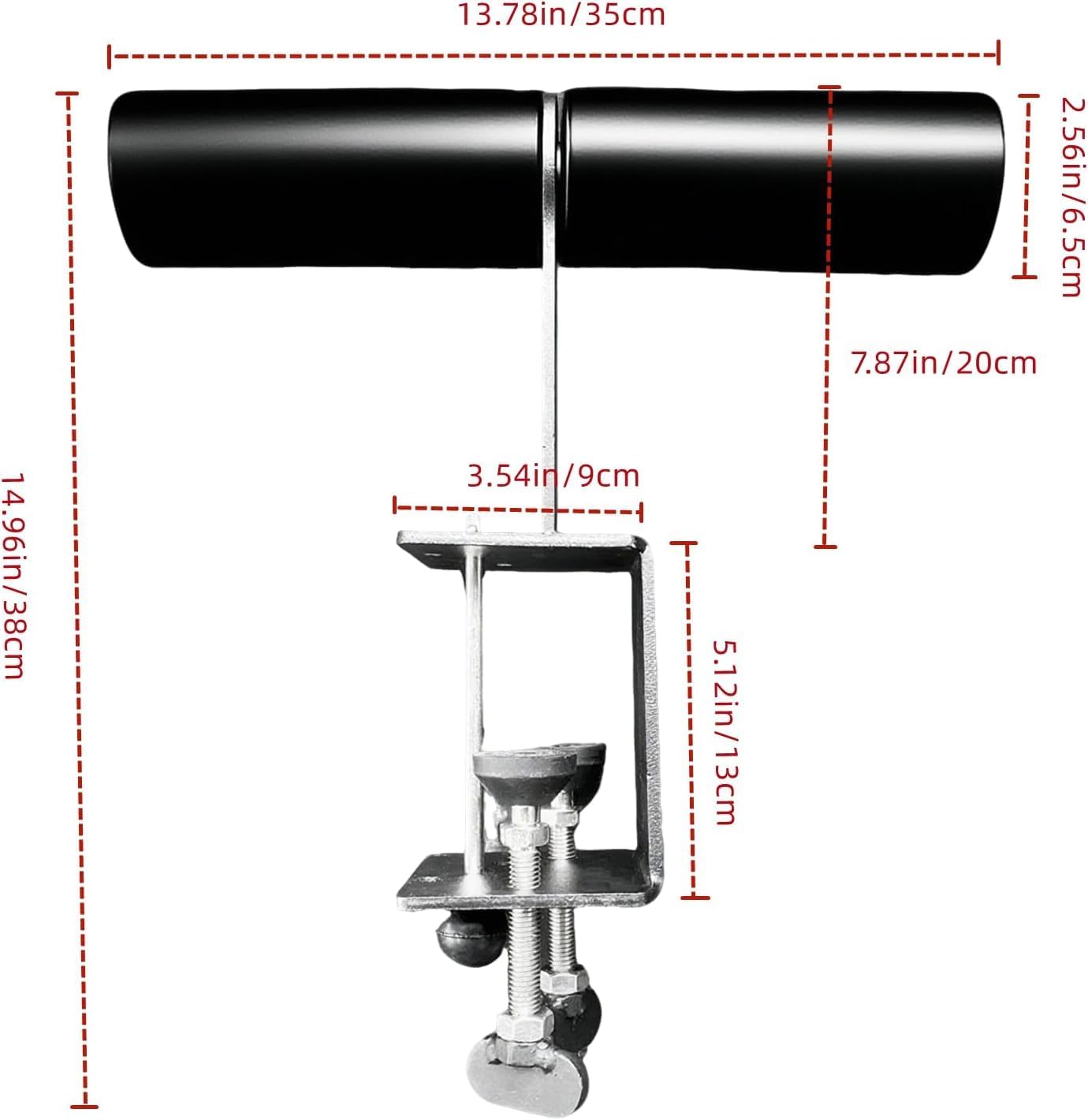 Nordic Hamstring Curl Rack Attachment Leg Hold Down Trainer