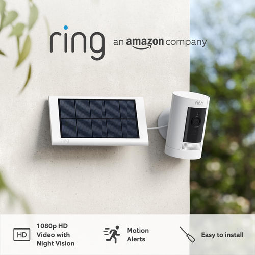 Outdoor Security Camera Solar 1080P Wifi Two Way Talk Night Vision