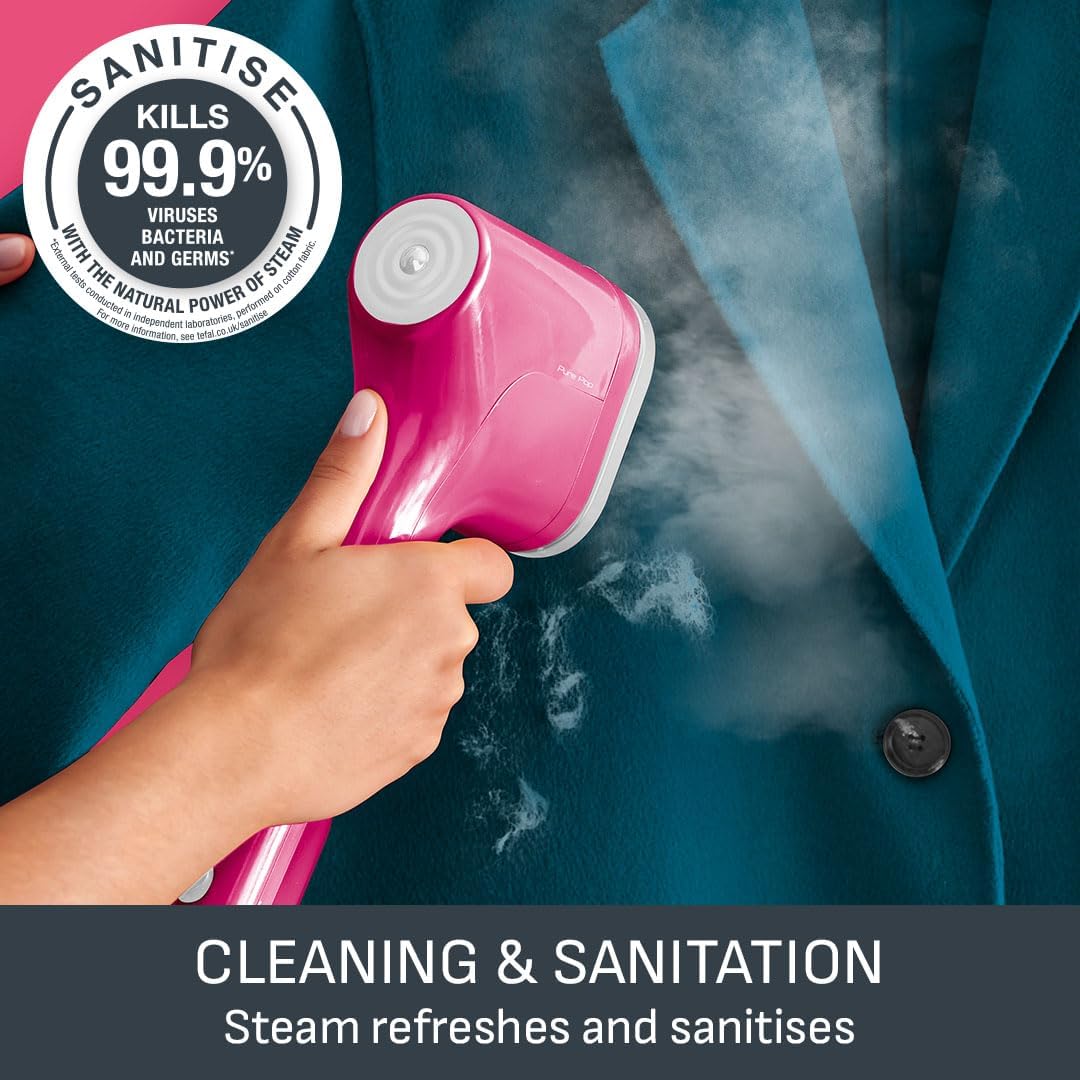 Portable Slim Clothes Steamer 15s Heat Travel Handheld Steam Iron