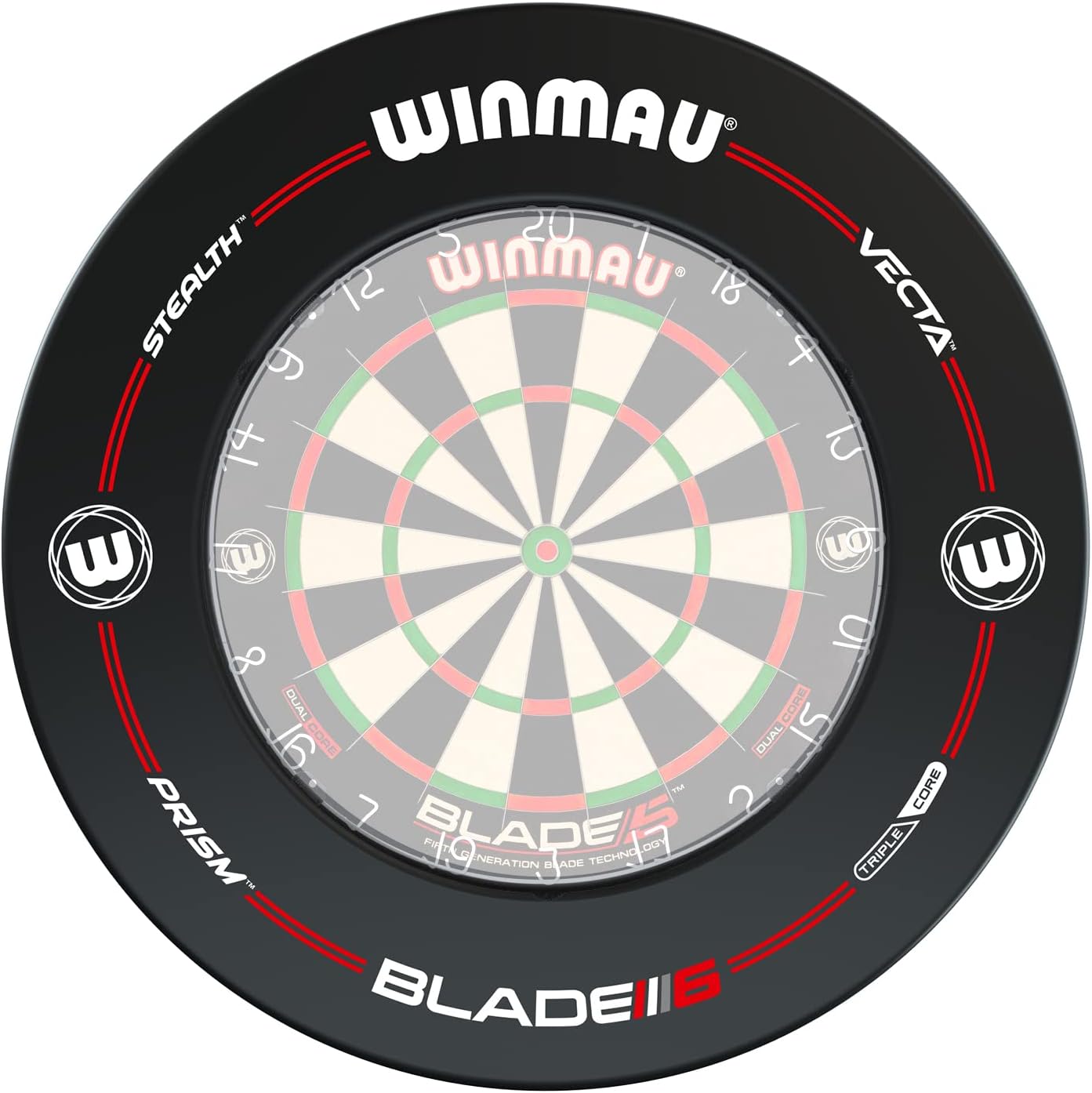 Dart Board Surround Ring Wall Protector Foam Backboard 70cm