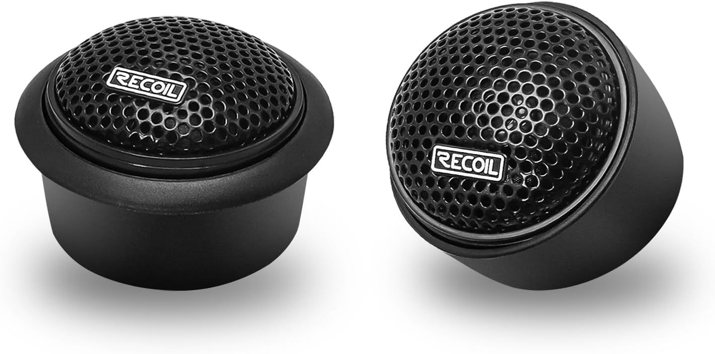 6.5 Inch Component Car Speakers 2 Way Tweeters 200W Audio Set