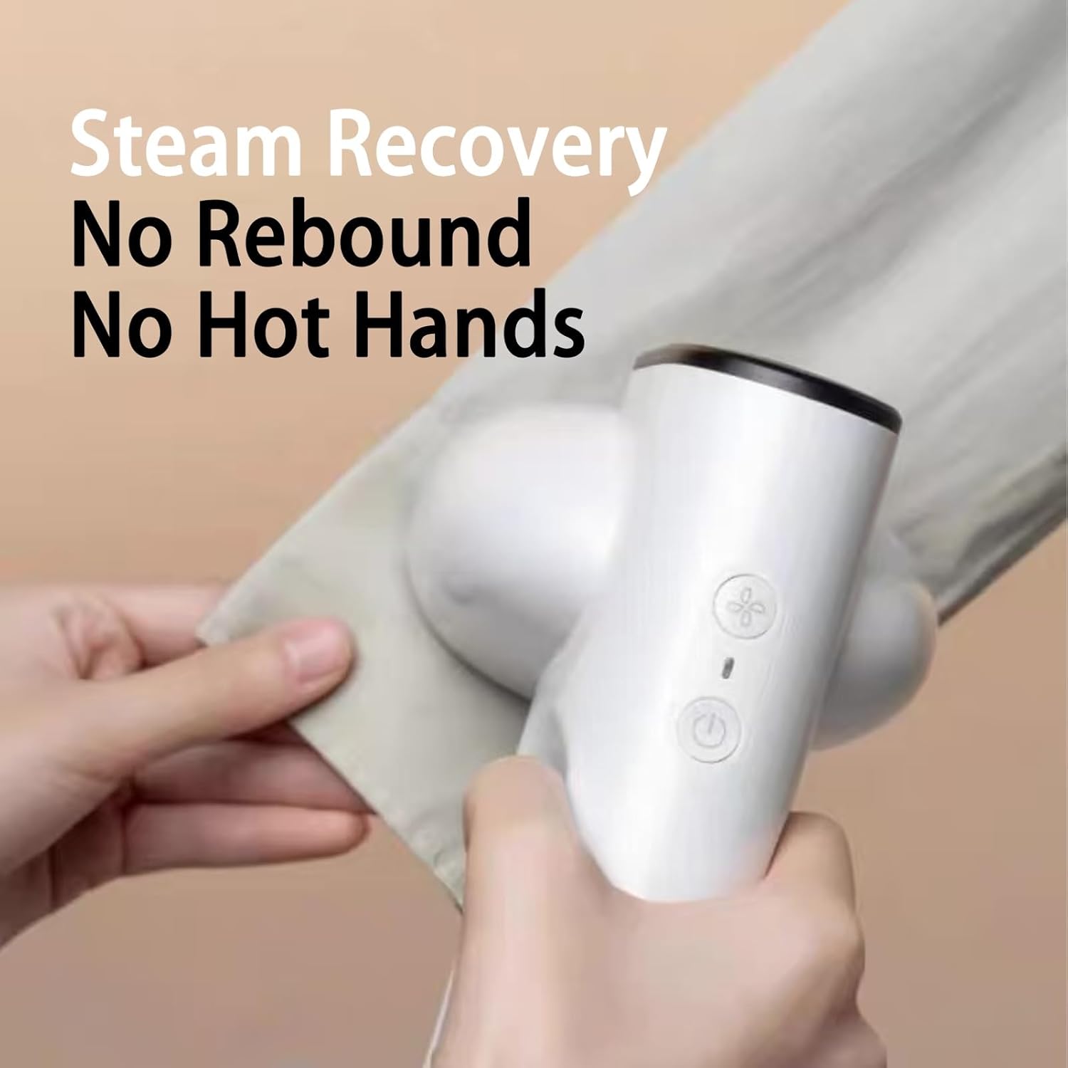 2 In 1 Garment Steamer Iron Suction Portable Wrinkle Remover 95ml
