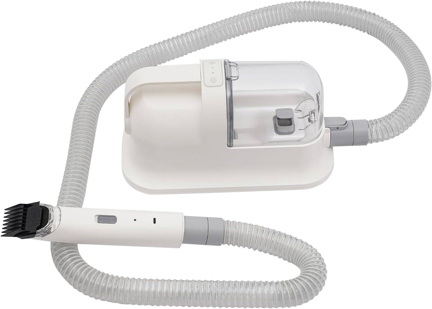 Pet Grooming Vacuum Clipper Kit 350W 11800Pa Hair Remover