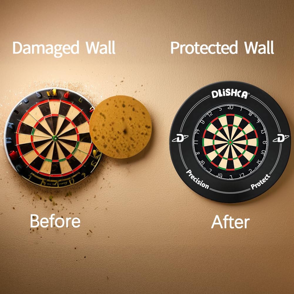 Dartboard Surround EVA Wall Protector Ring Easy Assembly