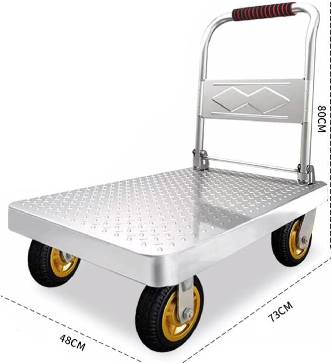 Heavy Duty Folding Platform Truck 230KG Flatbed Cart