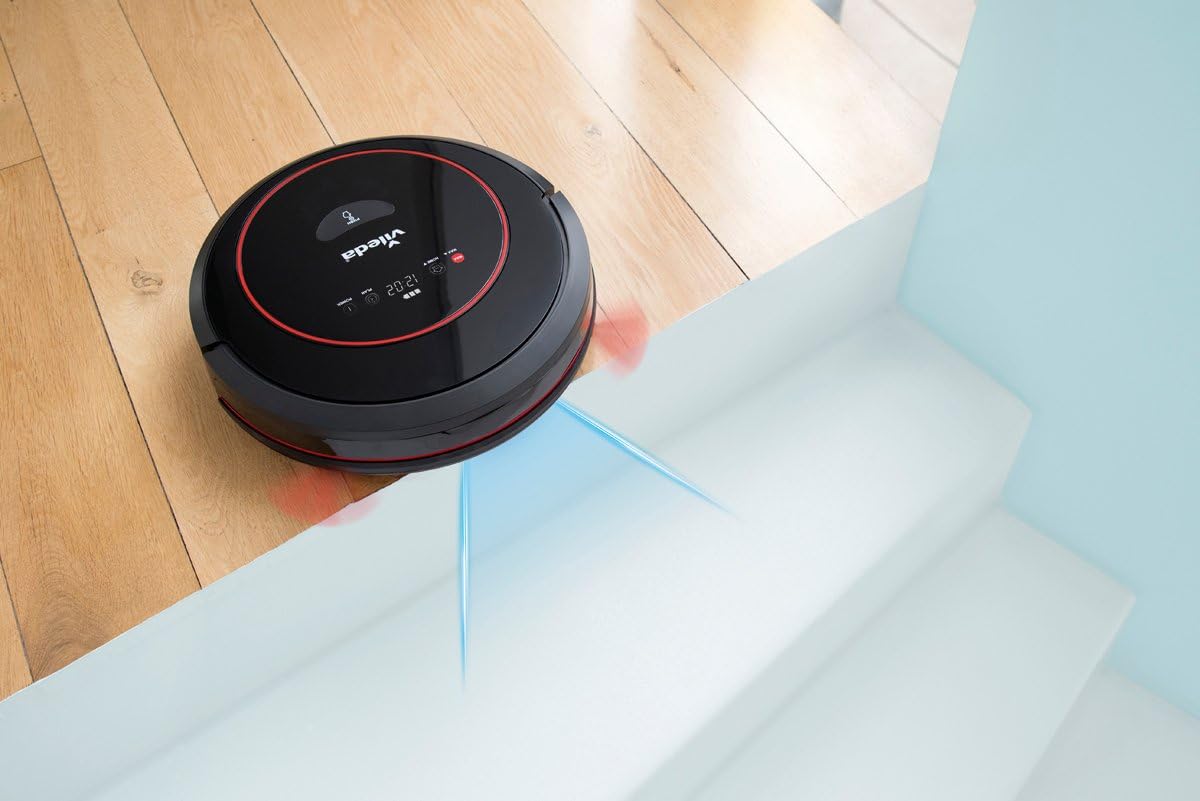 Robot Vacuum Cleaner Self Charging HEPA Filter Quiet Smart Carpet