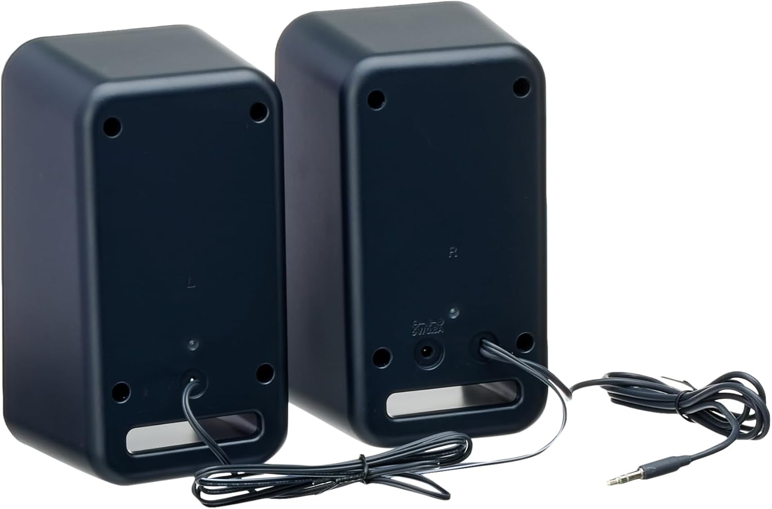 Stereo Computer Speakers 6W Desktop PC Speakers 3.5mm Aux Headphone