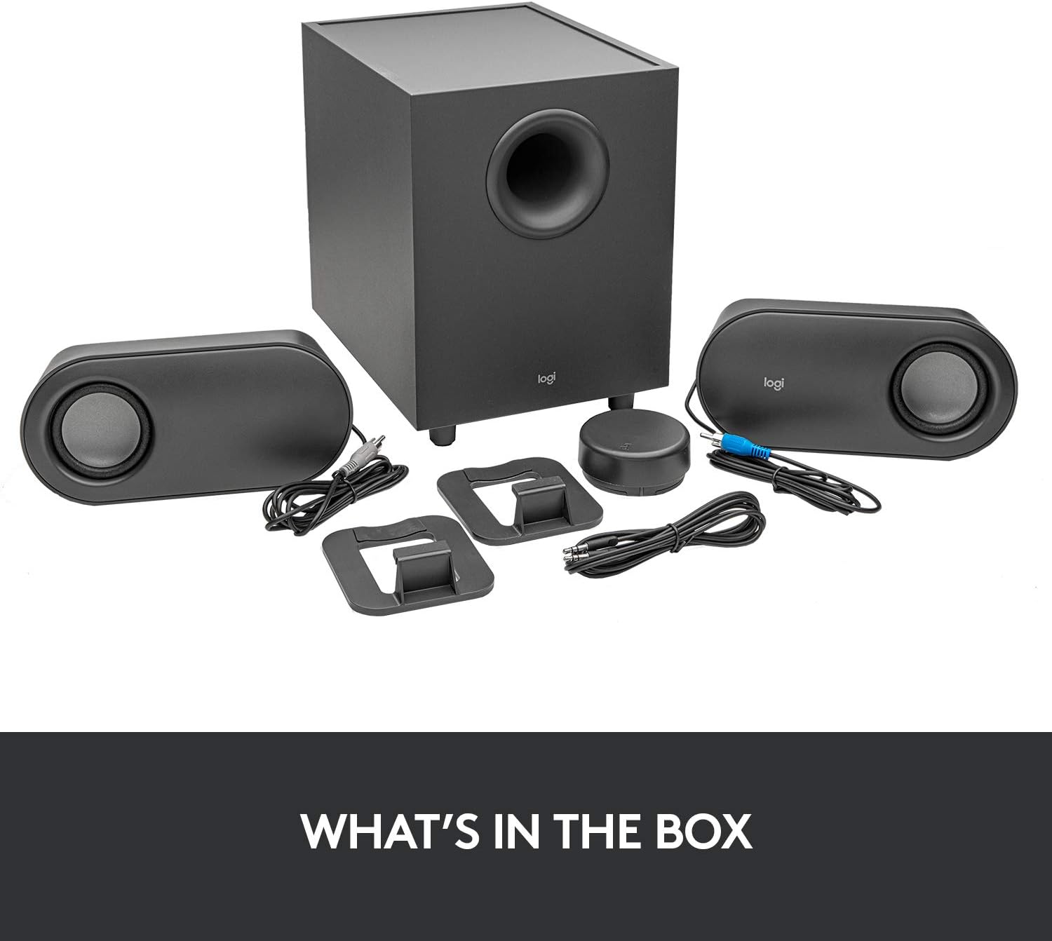 Bluetooth PC Speakers with Subwoofer 40W Stereo USB AUX Control