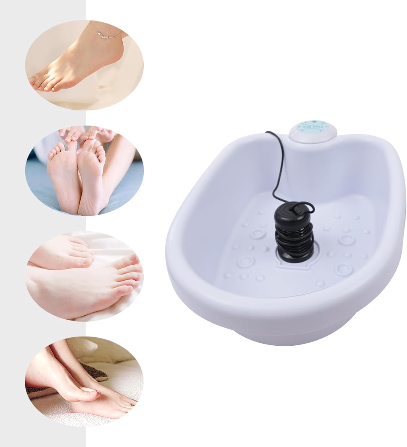 Ionic Foot Detox Bath Machine Portable Ion Foot Spa Relax Timer