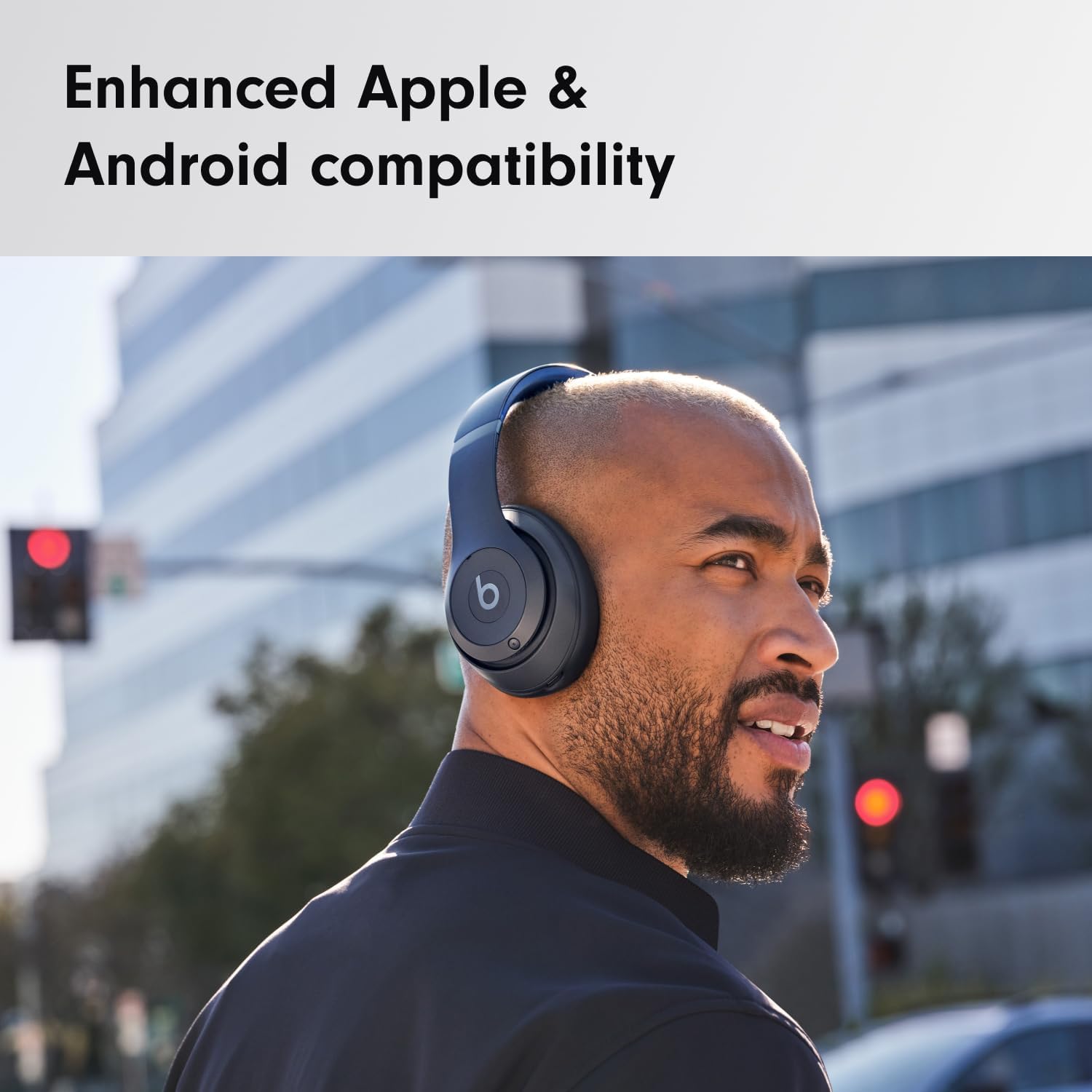 Bluetooth Noise Cancelling Over Ear Headphones Spatial Audio 40H Playtime