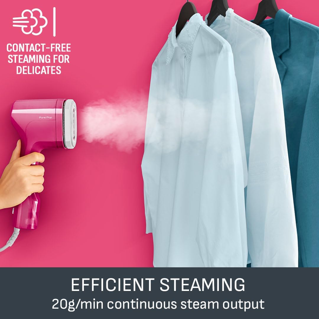 Portable Slim Clothes Steamer 15s Heat Travel Handheld Steam Iron