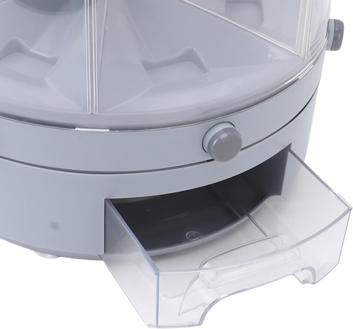 6KG Rotating Rice Dispenser 6 Grid Airtight Grain Storage Container - Kwikley