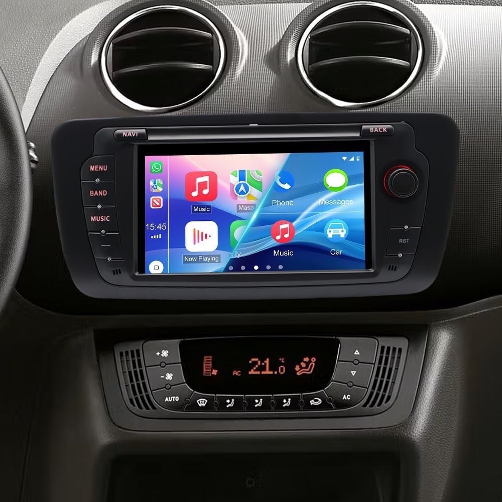 7" Android 14 Car Stereo 4G+64G Wireless Carplay Android Auto GPS - Kwikley