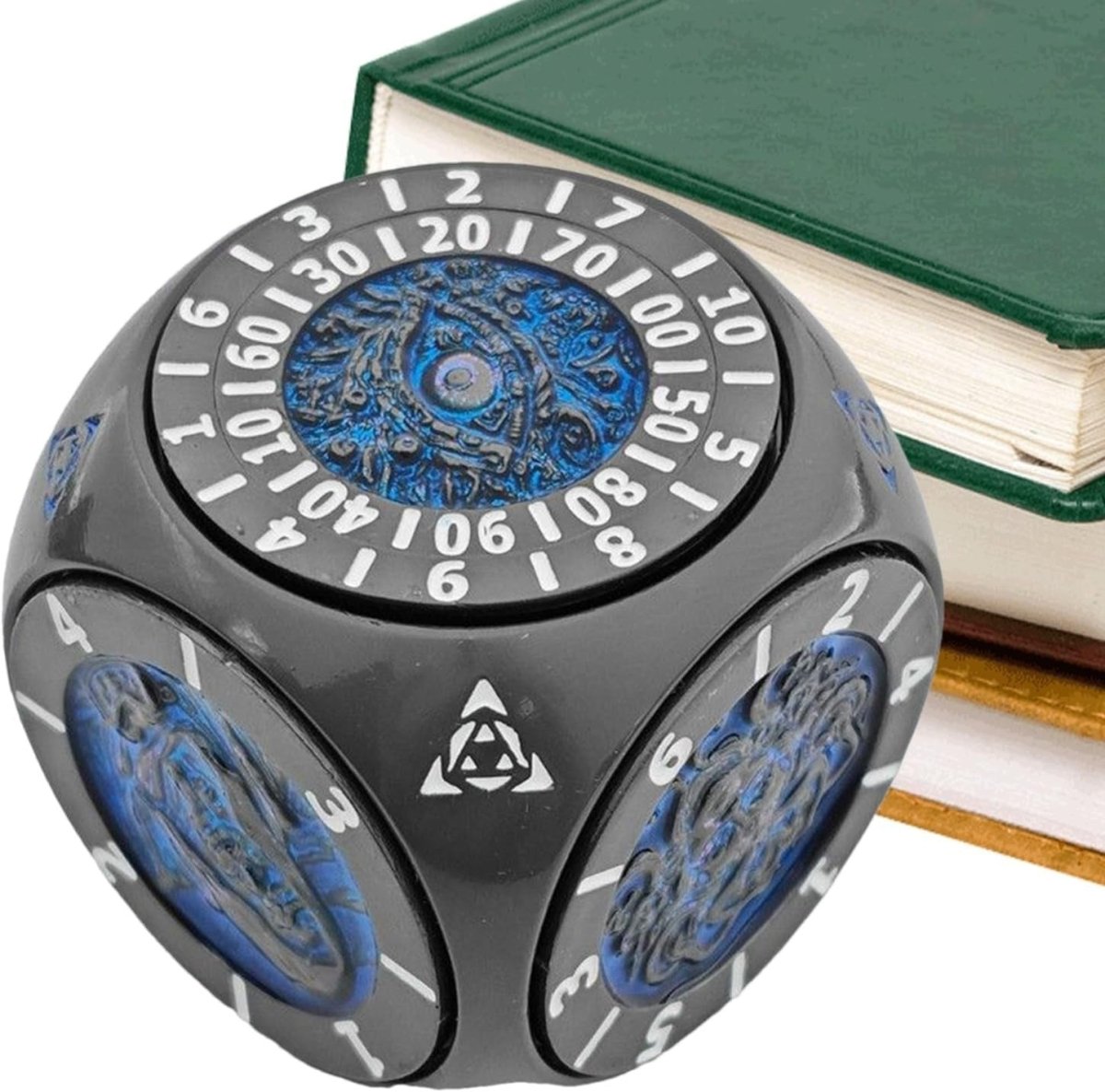 7 in 1 Metal Spinner Dice Geometric Rotating Game Fidget Toy - Kwikley