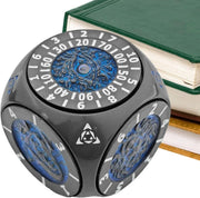 7 in 1 Metal Spinner Dice Geometric Rotating Game Fidget Toy - Kwikley