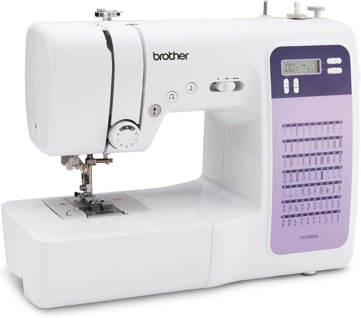 70 Stitch Computerised Sewing Machine Quilting Wide Table - Kwikley