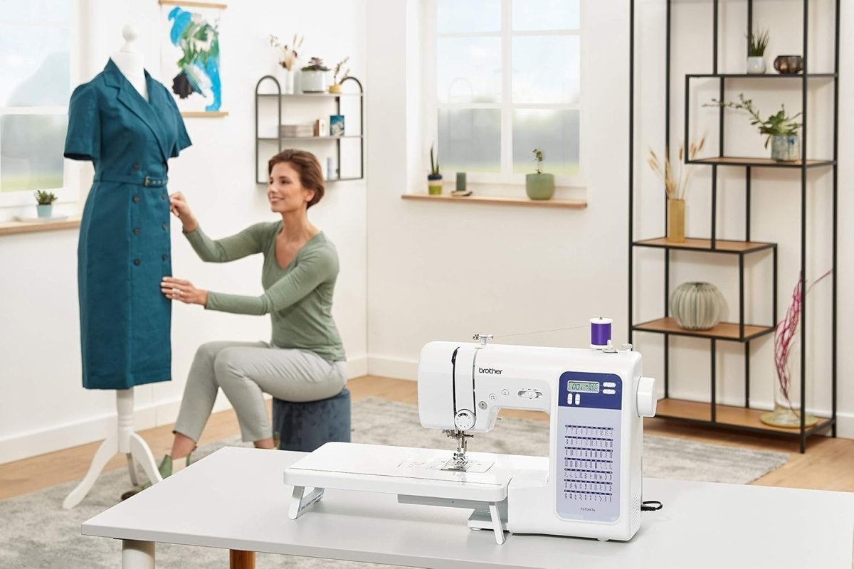 70 Stitch Computerised Sewing Machine Quilting Wide Table - Kwikley