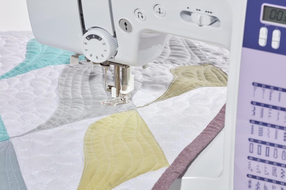 70 Stitch Computerised Sewing Machine Quilting Wide Table - Kwikley