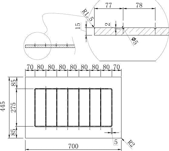 700mm White MDF End Bath Panel Tongue & Groove with Adjustable 150mm Plinth - Kwikley
