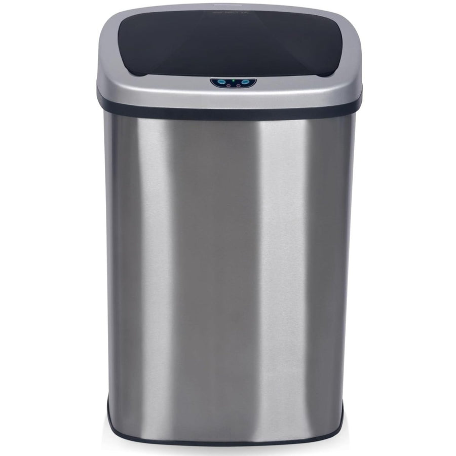 70L Automatic Sensor Kitchen Bin Stainless Steel Touchless - Kwikley