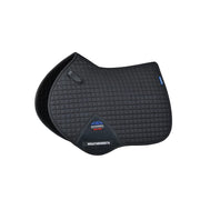 Breathable Jump Saddle Pad Large Charcoal High Wither Cotton