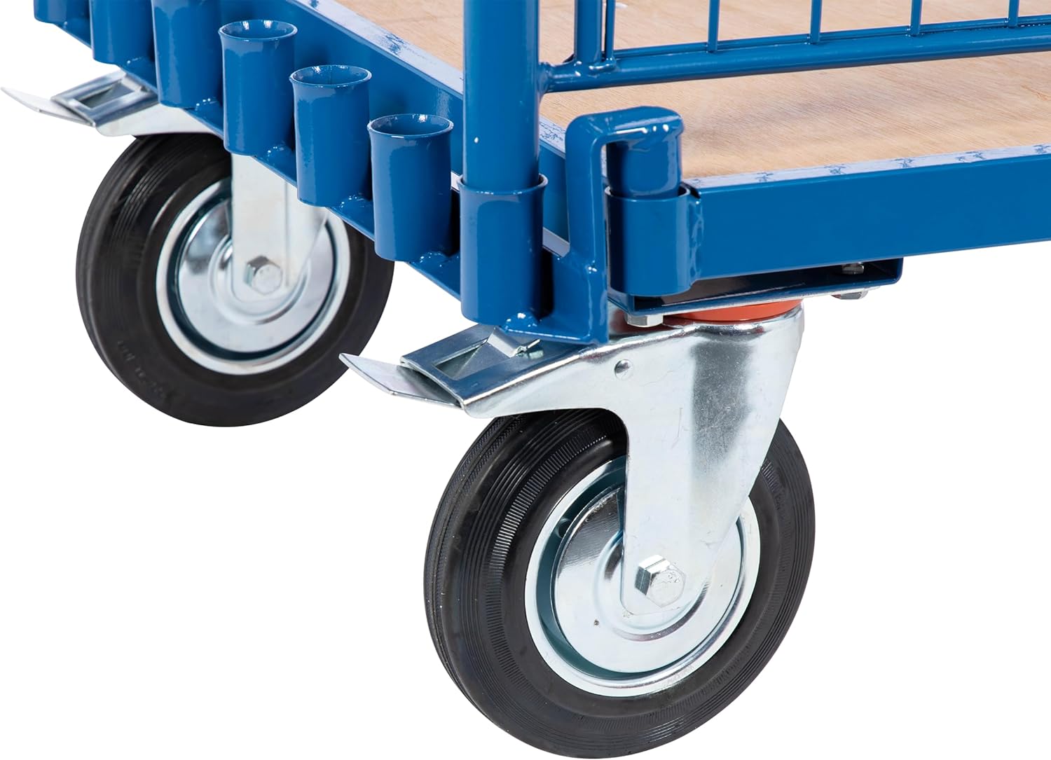 Heavy Duty Steel Sheet Trolley 500KG Mesh Support Cart