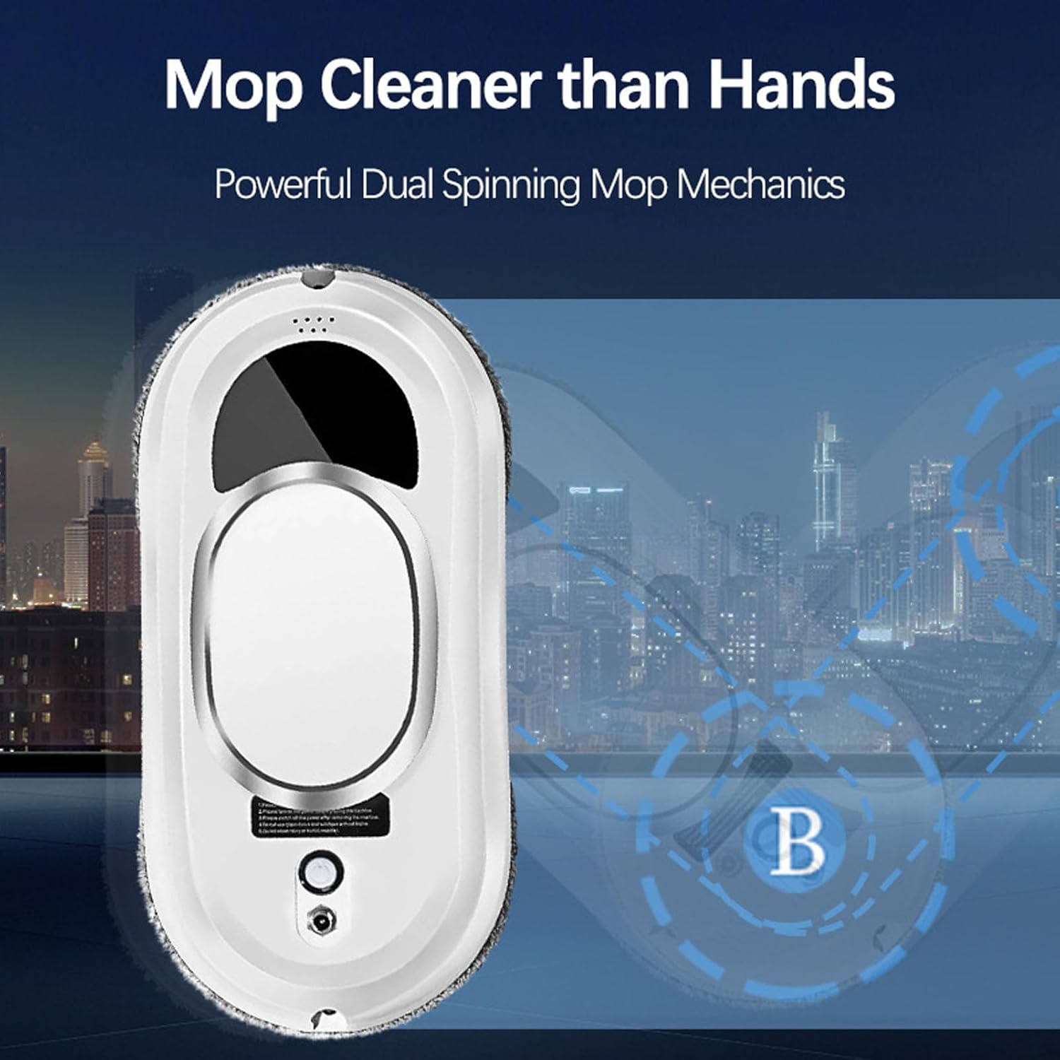 Window Cleaning Robot 5600Pa Smart Auto Cleaner Anti Fall 3 Modes