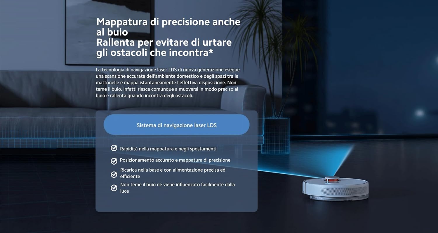 Robot Vacuum Self Empty Smart Mapping WiFi App Auto Clean