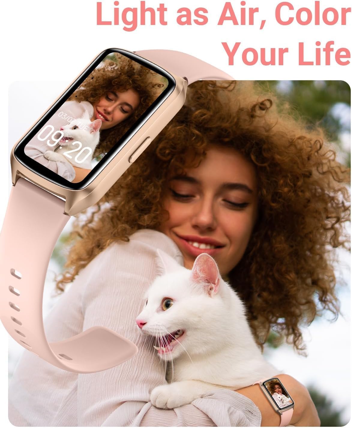 Fitness Tracker Heart Sleep 24 Sports 5ATM Watch