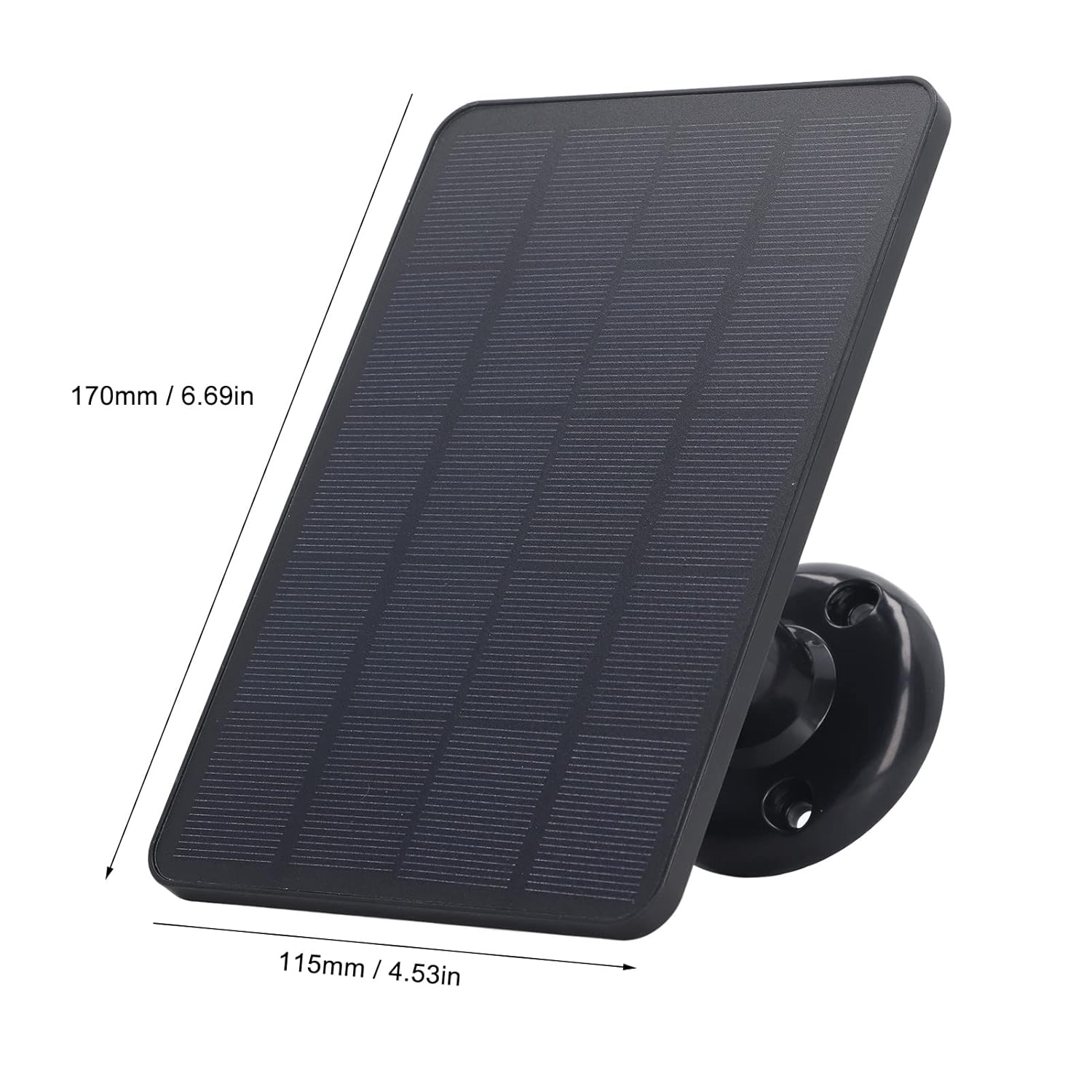 10W Solar Panel for Outdoor Security Camera Waterproof USB