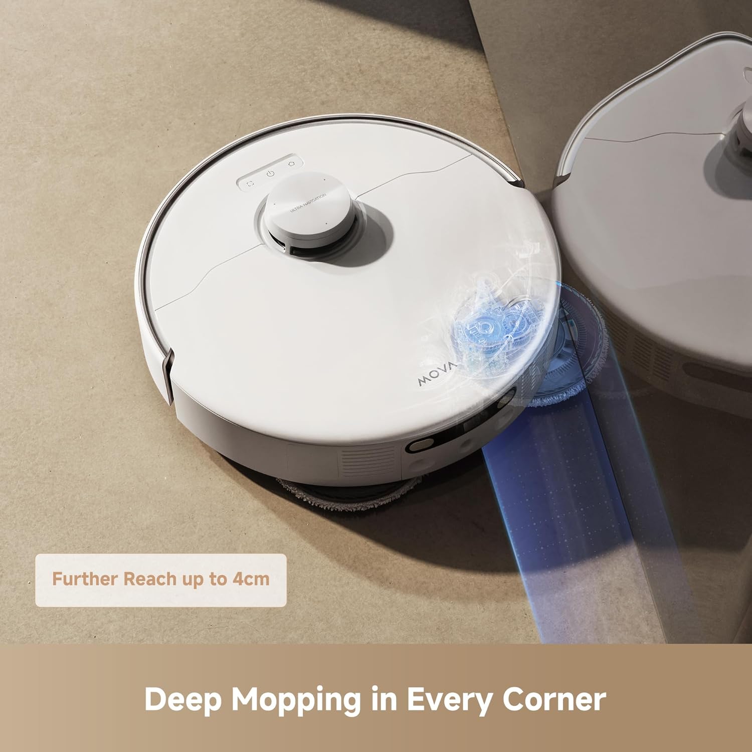 Robot Vacuum Mop 19000Pa Auto Wash Self Empty AI LiDAR WiFi