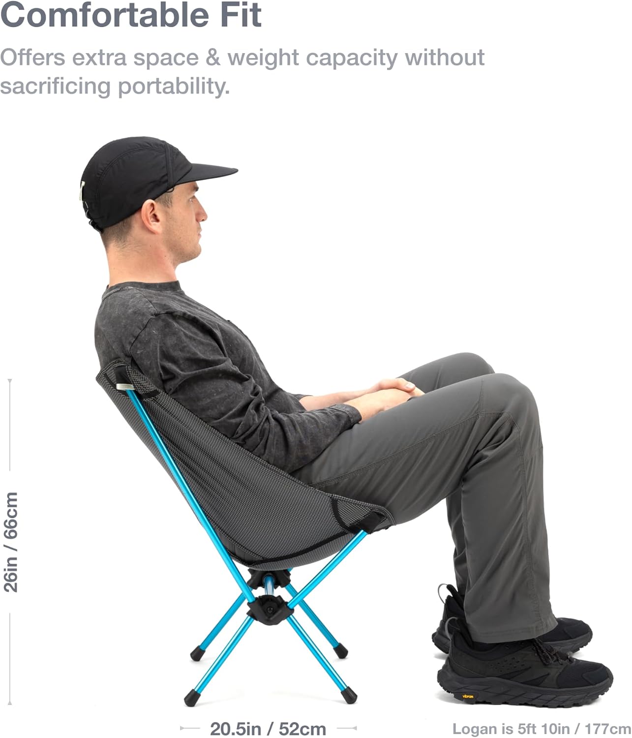 Ultralight Compact Camping Chair Large Folding Seat