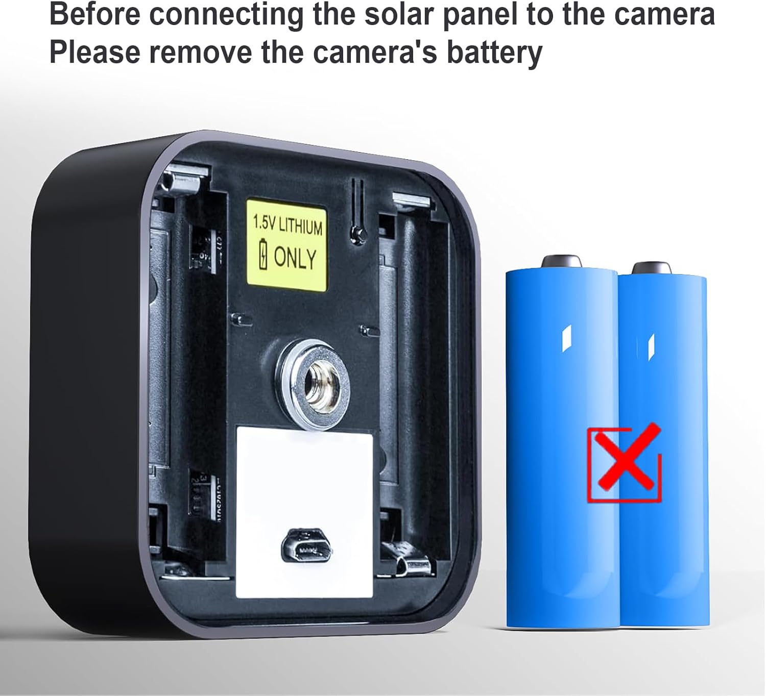 4W Solar Panel for Blink Outdoor Camera 2 Pack IP65 Charger