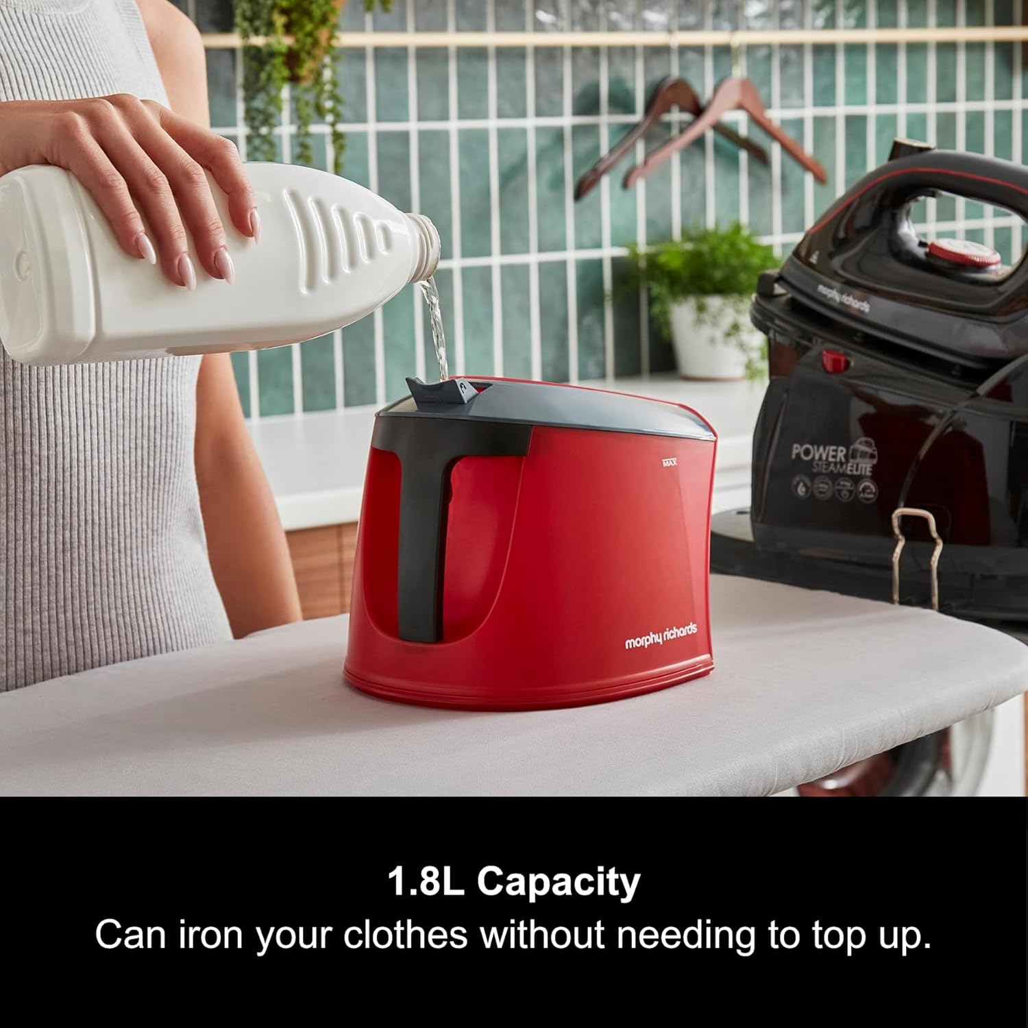 Steam Generator Iron 6 Bar Pressure 310g Steam Boost 1.3L Tank