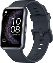 AMOLED Fitness Smart Watch GPS Health Tracker Black