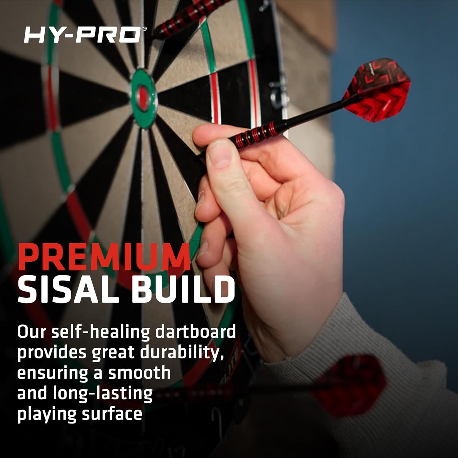 Professional Dart Board Sisal Blade Wire Staple Free Outdoor