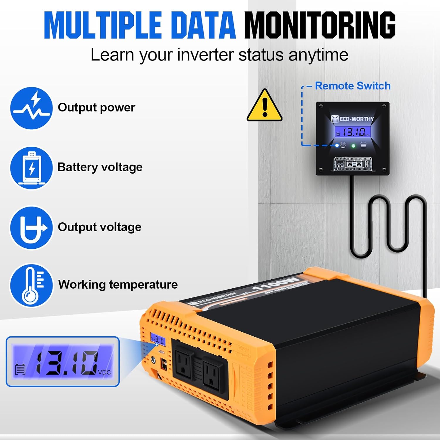 480W Solar Panel Kit 12V Lithium Battery MPPT Inverter RV Home