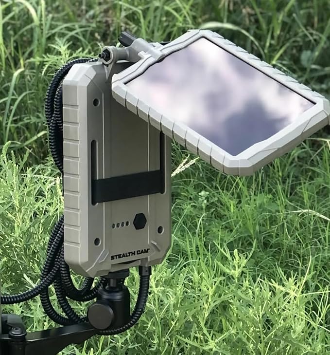 12V Trail Camera Solar Battery Pack 5000mAh w 10ft Cable