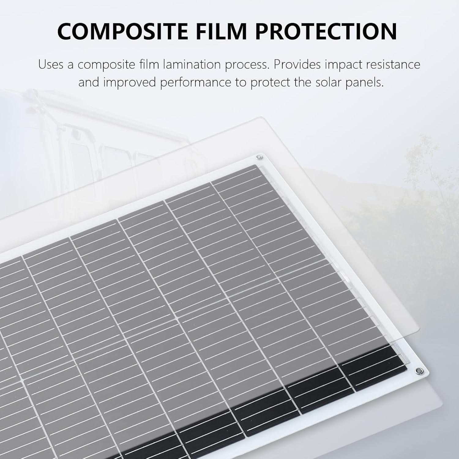 200W 12V Flexible Solar Panel Kit 20A PWM Controller