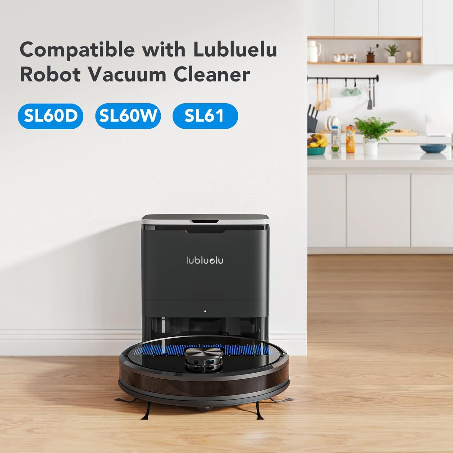 Robot Vacuum Self Empty Dock 60 Day Auto Dust Station WiFi