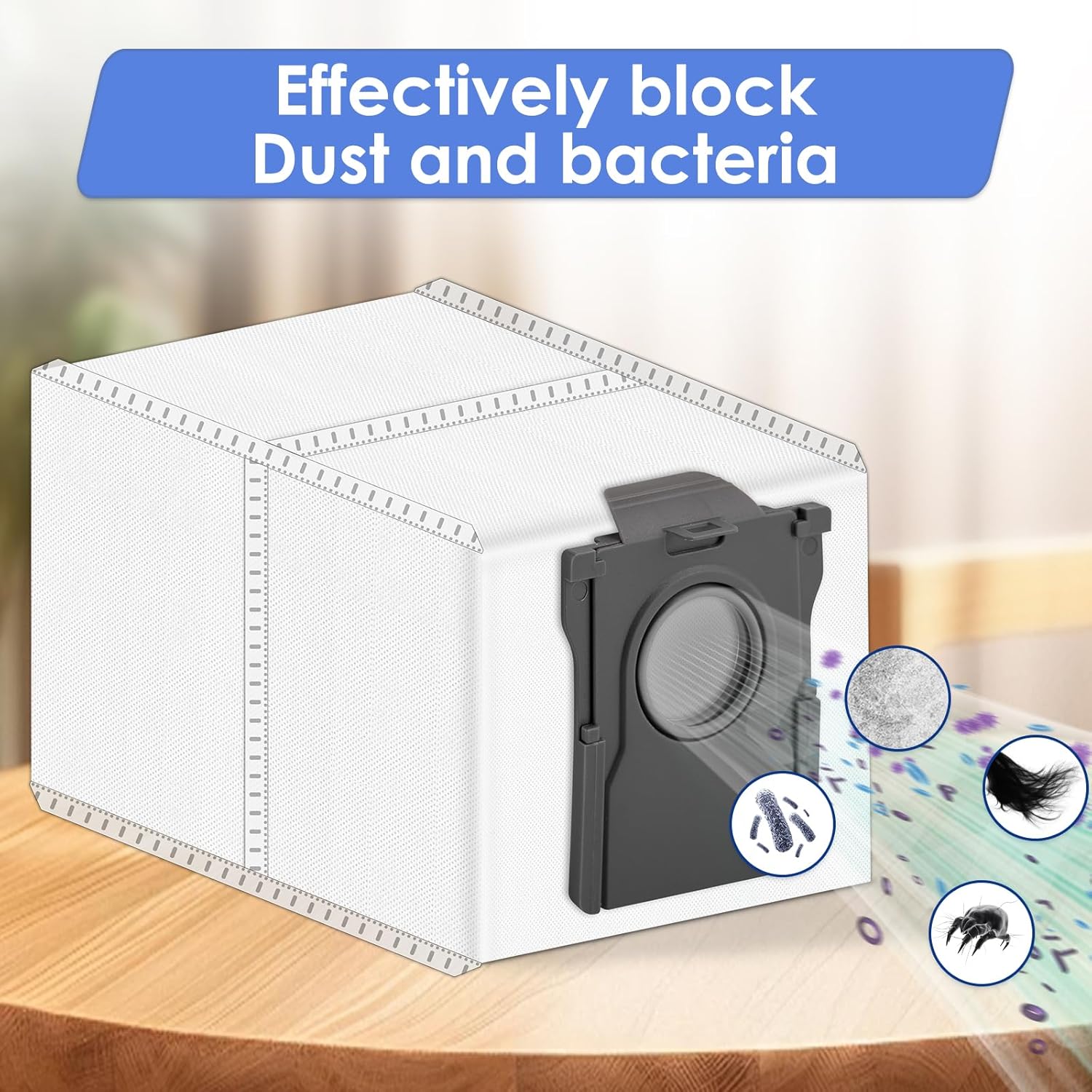 Robot Vacuum Replacement Parts Kit HEPA Mop Pads Brushes 20 Pack